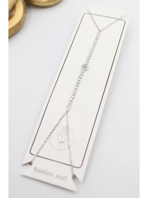 Taşlı Nazar Şahmeran - Gümüş