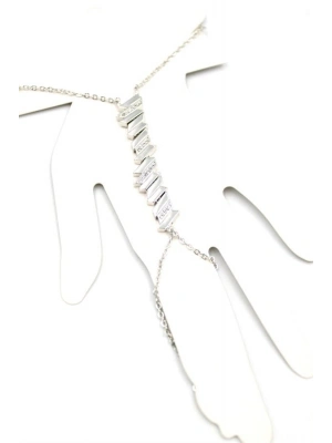 Taşlı Şahmeran Bileklik - Gümüş