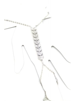 Taşlı Şahmeran Bileklik - Gümüş