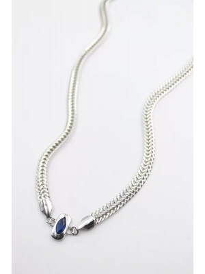 Taşlı Vip Kolye - Gümüş