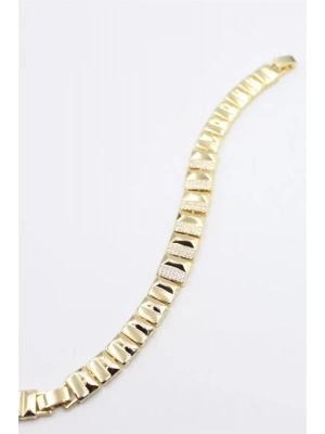 Taşlı Xuping Bileklik - Altın