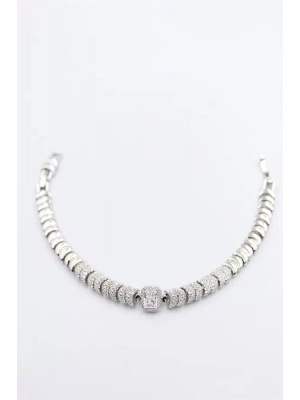 Taşlı Xuping Bileklik - Gümüş