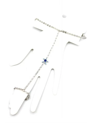 Taşlı Yıldız Şahmeran - Gümüş