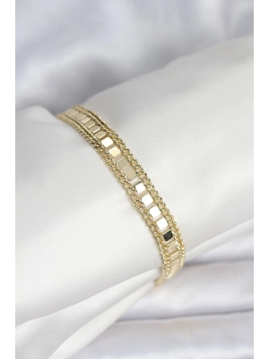 Taşlı Yuvarlak El Aynası Kalın Model 5