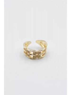 Taşlı Yüzük - Altın