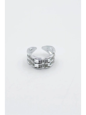 Taşlı Yüzük - Gümüş