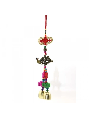 Tavuskuşu Renkli Rüzgar Çanı