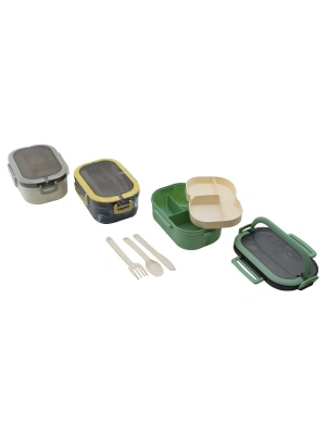 Tek Katlı Bölmeli Beslenme Kutusu