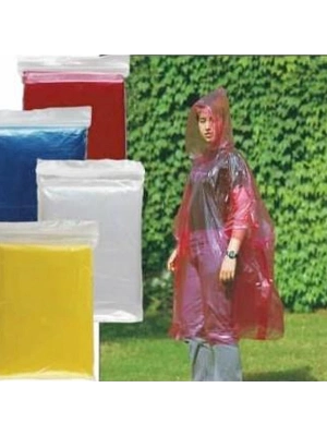 Tek Kullanımlık 10 Adet Yağmurluk