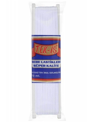 Tekis Lastik Bebe Lastiği 10 Metre