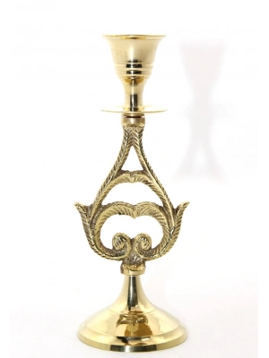 Tekli Pirinç Şamdan 27768