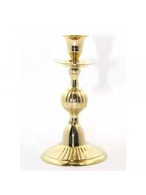 Tekli Pirinç Şamdan Model 3