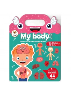 Tekrar Kullanılabilen İlk Sticker Kitabım My Body