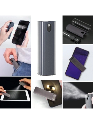®  Telefon,Tablet Ekranı İçin Kendiliğinden Spreyli Ekran Temizleme Süngeri