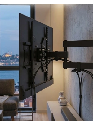 Televizyon Duvar Askı Aparatı Hareketli 27 55 İnç TV Askı Aparatı