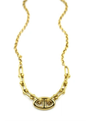 Tf Zincir Kolye - Altın