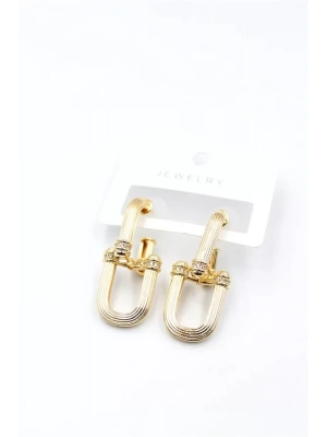 Tf Zincir Küpe - Altın