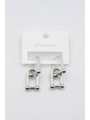 TF Zincir Küpe - Gümüş