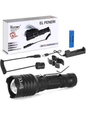 Tg-10 Şarjlı Profesyonel Av Feneri  Wt-620