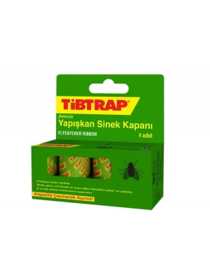 Tibtrap Yapışkan Sinek Kapanı 4 Lü