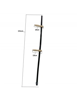 Tırpan Sapı Takımı - Metal Sap, Elcik, Bilezik Ve Alyan
