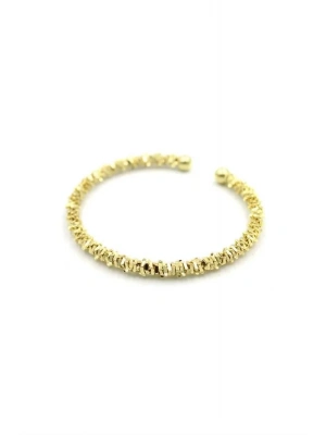 Tırtıklı Bilezik - Altın