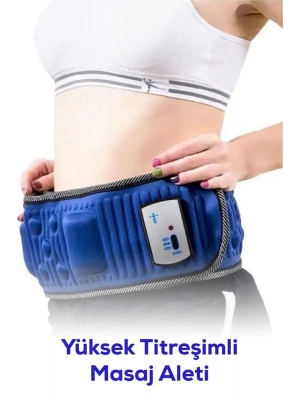 ® Titreşimli Masaj Kemeri- Kas Gevşetici Masaj Aleti Ve Vücut Şekillendirme Cihazı
