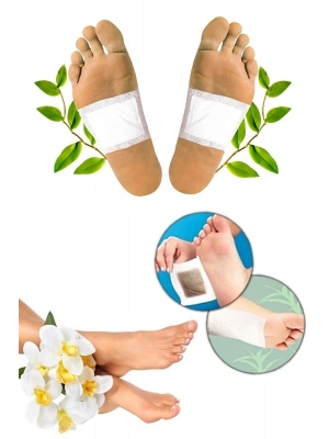 Toksin Atıcı Detox Ayak Bandı 10 Adet