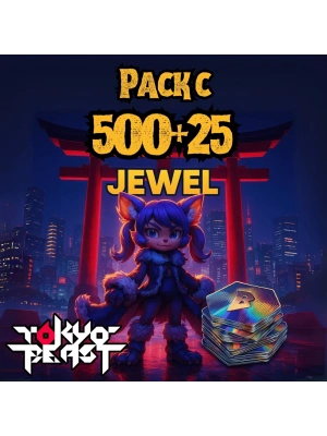 Tokyo Beast Jewel Pack C - 500+25 Jewels
