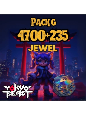 Tokyo Beast Jewel Pack G - 4700+235 Jewels