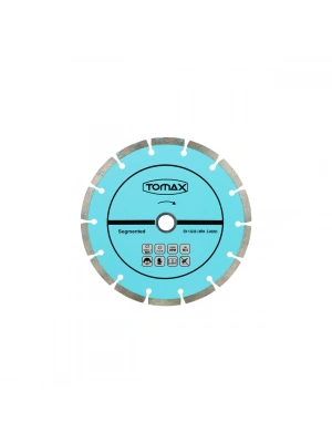 Tomax Segmentli Elmas Beton Kesici Disk - 115x2,0x22