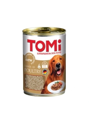 Tomi Kümes Hayvanlı Yetişkin Konserve Köpek Maması 400 Gr 1 Adet