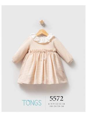 Tongs Baby College Elbise 5572 Pudra