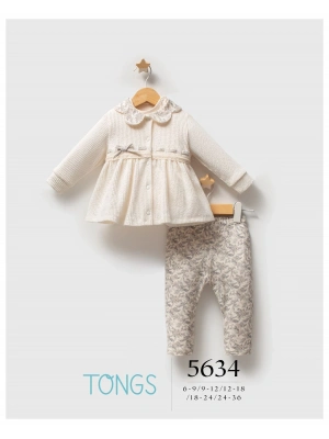 Tongs Baby Little Honey 3lü Takım 5634 Ekru