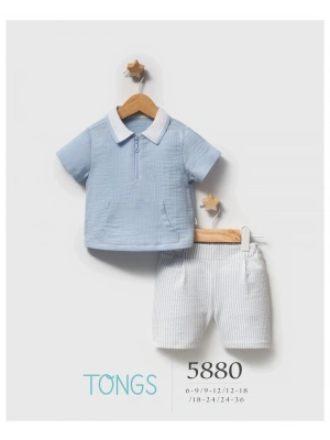 Tongs Celebration İkili Takım 5880 Mavi