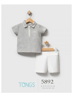 Tongs Change İkili Takım 5892 Gri