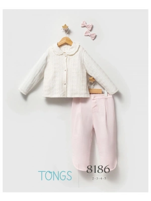 Tongs Üçlü Takım 8186 Pembe