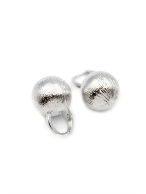 Top Küpe - Gümüş