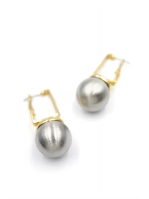 Top Küpe - Gümüş