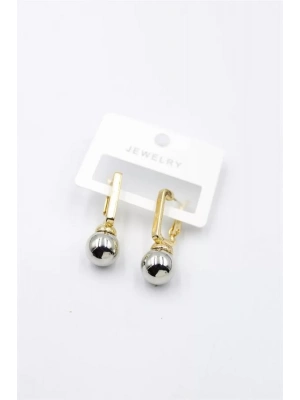 Top Küpe - Gümüş