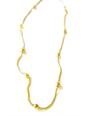 Top Zincir Kolye - Altın