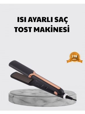 Tost Model Saç Şekillendirici Hızlı Isınan Isı Ayarlı