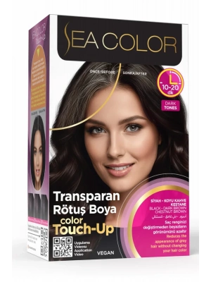 Transparan Rötüş Boyası Siyah Koyu Kahve Kestane