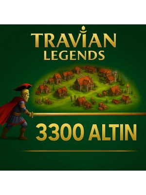 Travian Legends 3300 Gold TR