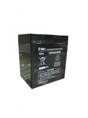Ttec 12v 5 Ah Kuru Bakımsız Akü