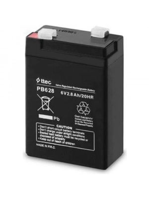 Ttec 6v 2.8 Ah Kuru Bakımsız Akü