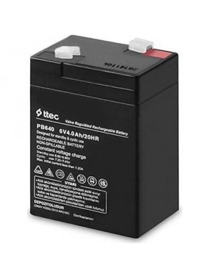 Ttec 6v 4 Ah Kuru Bakımsız Akü