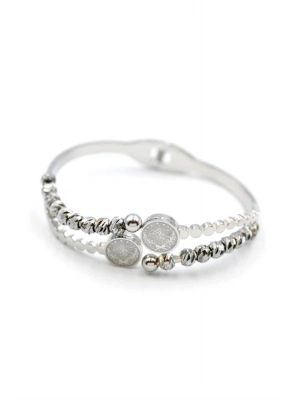 Tuğra Dorika Bilezik - Gümüş