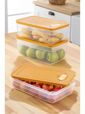 Tupper Model - Vakumlu - Mikrodalga Buzluk Saklama Kabı 3,8lt