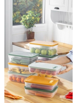 Tupper Model - Vakumlu - Mikrodalga Buzluk Saklama Kabı 5lt